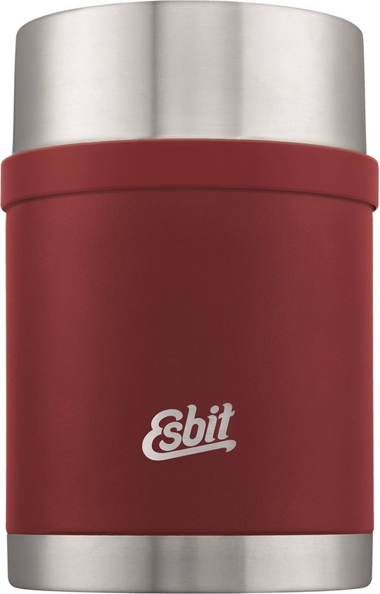 Esbit Sculptor Thermos Voedselcontainer - 750 ml - - Bordeaux Rood
