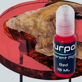 PourPoxy transparante rode Epoxy kleurstof