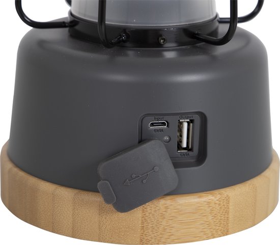 Bo-Camp - Urban Outdoor - Lantaarn - Harlington - Oplaadbaar - 370 Lumen van Bo-Camp — afbeelding 4
