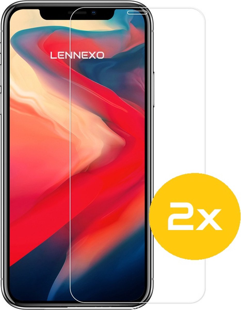 Screenprotector iPhone 11 Pro Max / XS Max | Glasplaat |Tempered Glass | Bescherming Voor iPhone 11 Pro Max/XS Max - 2 Stuks