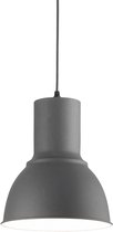 Ideal Lux Breeze - Hanglamp Modern - Grijs - H:242cm   - E27 - Voor Binnen - Metaal - Hanglampen -  Woonkamer -  Slaapkamer - Eetkamer