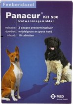 Panacur Ontworming - Middelgroot En Grote Hond - 10 Tabletten