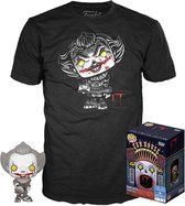 Funko Pop! Tee Box: Horror IT - Pennywise (With Beaver Hat) #840 Exclusive - maat M