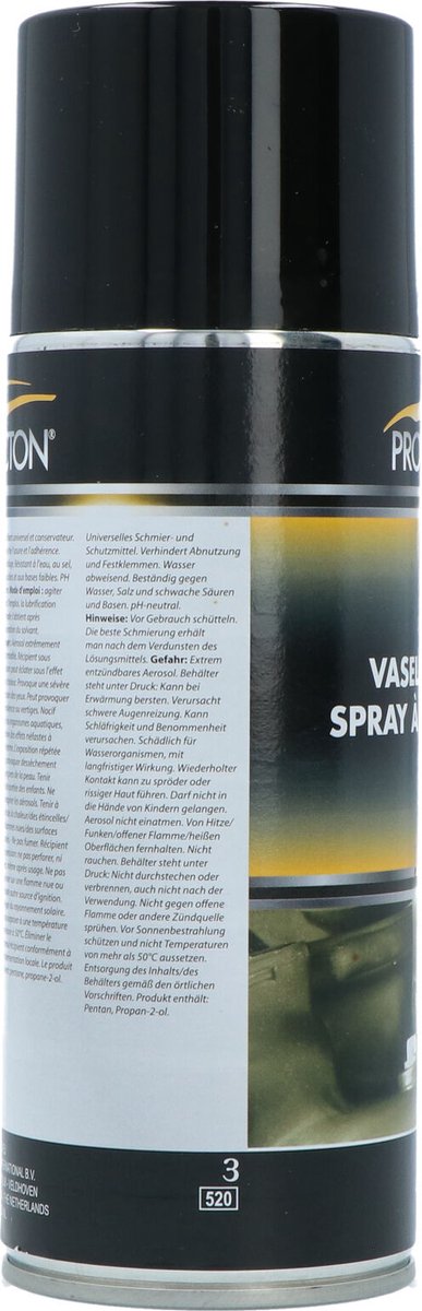 Protecton Vaselinespray 400ml - Transparante Spray - Corrosiewerend - Weerbestendig - pH-Neutraal van Merkloos — afbeelding 2