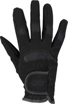 Qhp Handschoen Multi Winter Black Junior 1 | Paardrij handschoenen
