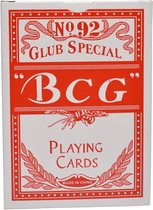 BCG Poker Kaarten No. 92 Club Special Rood