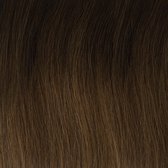 Balmain Hairpiece Volume Supérieur, Memory®Hair, couleur SYDNEY mélange de tons bruns chauds.