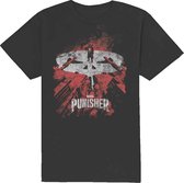Marvel The Punisher - Red Tanks Heren T-shirt - 2XL - Zwart