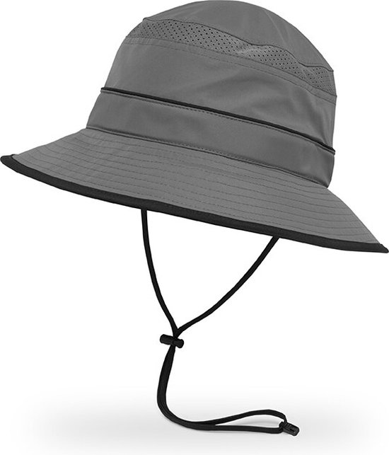 Sunday Afternoons - UV Solar Bucket hoed voor volwassenen - Outdoor - Kolen/Zwart - maat M