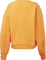 Reebok Sr Oversized Coverup Sweatshirt Vrouwen oranje M