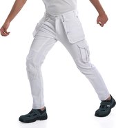 Bitco BTC16W Ultra Flexible Stretch Water Repellent Painter Trousers - Pantalon de travail - Homme - Wit