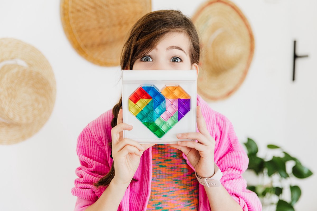 SmartGames IQ Love - Logisch Denkspel & Reispuzzel - 120 Opdrachten met Dubbelzijdig Spelbord - Educatief Solospel - Vanaf 7 Jaar — cadeau in Spellen & Speelgoed - foto 4