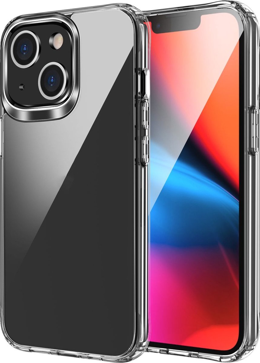 Mobigear Doorzichtig Hoesje geschikt voor Apple iPhone 13 Telefoonhoesje Hardcase | Mobigear Crystal Backcover | Doorzichtig Telefoonhoesje iPhone 13 | iPhone 13 Case | Back Cover - Transparant