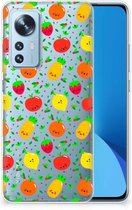 GSM Hoesje Xiaomi 12 | 12X TPU Bumper Doorzichtig Fruits