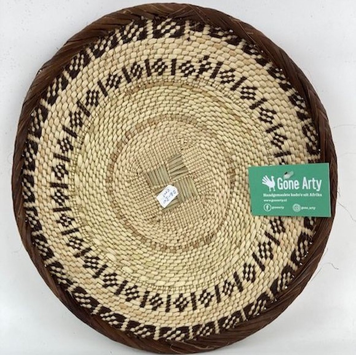 Baskets of Africa set van 3 Binga Baskets Wandborden Wandmanden