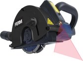 FERM - WSM1009 - Muurfrees - Freesmachine - 1700W - Met 2 Diamantschijven 125mm - Laser - Stofzuigadapter - Stevige opbergkoffer