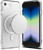 Ringke Fusion Magnetic iPhone SE (2020/2022) / 8 / 7 Hoesje Geschikt voor magnetische ring Matte Transparant