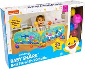 Nickelodeon Baby Shark ballenbak - Ballenbak - Bak met 20 ballenbak ballen - Speeltent - Bak voor peuters