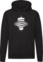 Shawarma Doner | Unisex | Trui | Sweater | Hoodie | Capuchon | Zwart | Junkfood | Fastfood | Meal | Lunch | Diner | Maaltijd | Turks | Perzisch