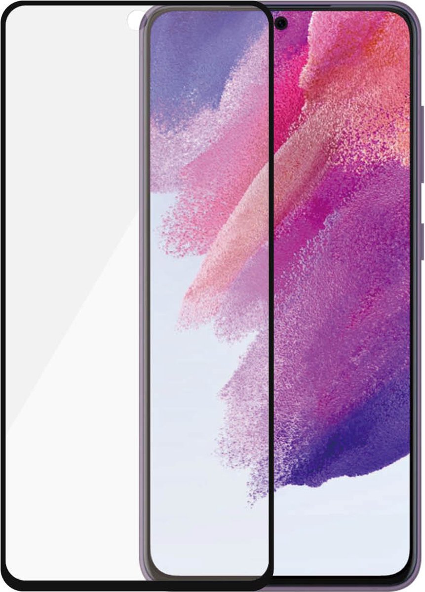 PanzerGlass Tempered Glas Screen Protector - Geschikt voor Samsung Galaxy S21 FE - Zwart