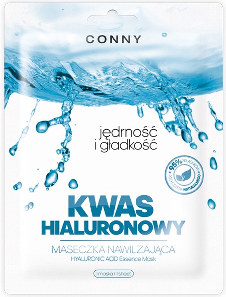 Conny - Hyaluronic Acid Essence Mask Firmness And Smoothness Moisturizing Mask In A Rinse Hyaluronic Acid