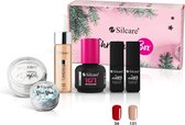 Kerstmis doos UV nagel set 6st.