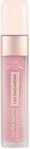 L'Oréal Paris Les Macarons Langhoudende Matte Lipstick - 818 Dose of Rose – Roze – 6,7 ml