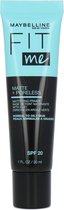 Maybelline Primer Fit Me Matt & Poreless base de maquillage 30 ml