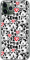 Geschikt voor iPhone 11 Pro hoesje - Patronen - Hond - Quote - Jongens - Meisjes - Kinderen - Kids - Siliconen Telefoonhoesje