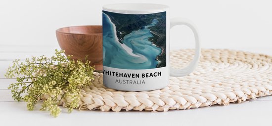 Mok - Koffiemok - Australie - Strand - Lucht - Mokken - 350 ML - Beker - Koffiemokken - Theemok