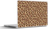 Laptop sticker - 13.3 inch - Patroon - Luipaard - Vacht - 31x22,5cm - Laptopstickers - Laptop skin - Cover