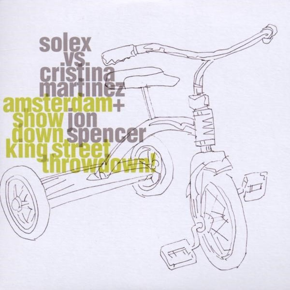Solex vs. Cristina Martinez + Jon Spencer - Amsterdam Throwdown King Street Showdown (CD)