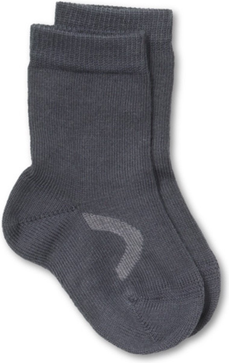 Silky Label sokjes glacier grey - maat 74/80 - grijs