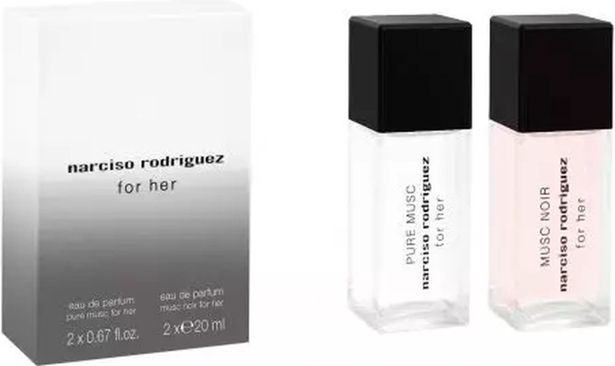 Narciso Rodriguez Pakket For Her Layering Duo Pure Musc + Musc Noir