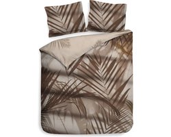 Heckett & Lane Osmin Dekbedovertrek - Lits Jumeaux - 240x200/220cm - Katoen Satijn dekbedovertrek - Naturel