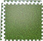 Vloertegels EVA 60x60x1cm 4 stuks grasprint