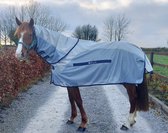 Bucas Buzz-Off Rain met afneembare Hals - maat 135/183 - silver-blue