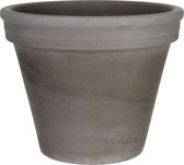 Mica Decorations - Terracotta bloempot STAN H25D31.5 Grijs Basalt