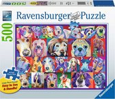 Puzzel 500 stukjes Hello Doggie