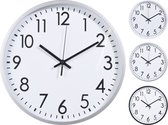 Wandklok 30 cm 3 assorti