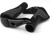 Fiets handvatten - Universeel - Zwart - Geschikt voor mountainbike / racefiets - Twee stuks