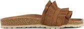 Verbenas Slippers / Slides Dames - Rocio - Cognac - Maat 38