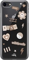 iPhone 13 Case - iPhone 13 - Wildhearts Icons Nude - xoxo Wildhearts Transparant Case