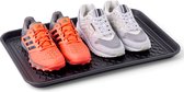 Shoefresh -chaussures / Tapis à chaussures - Zwart - Plastique - Anti-dérapant - Tapis de vidange chaussures