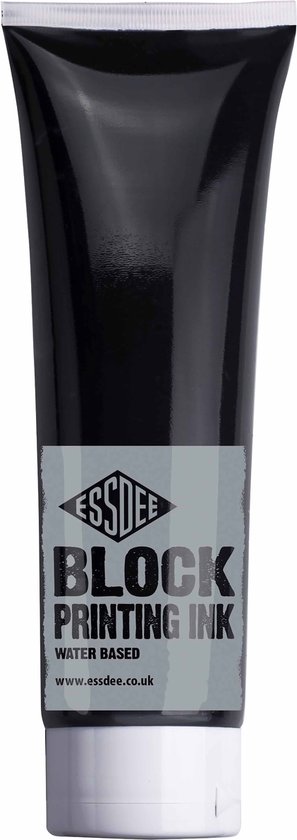 Lino drukverf Essdee tube 300 ml zwart