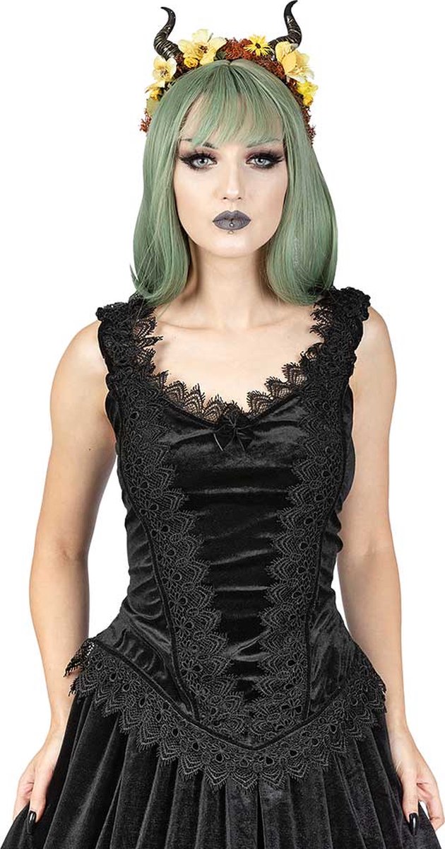 Sinister - 1154 Mouwloze top - 4XL - Zwart