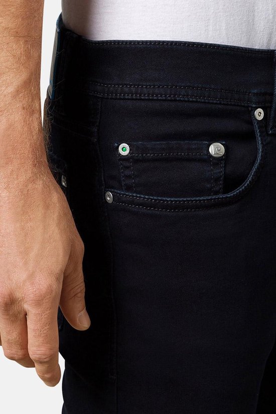 Pierre Cardin - Pantalon Lyon Future Flex Blauw Foncé - Coupe Moderne - Pantalon Homme taille W 34 - L 32