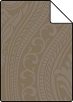 Proefstaal Origin Wallcoverings behang ornamenten glanzend brons - 346630 - 26,5 x 21 cm