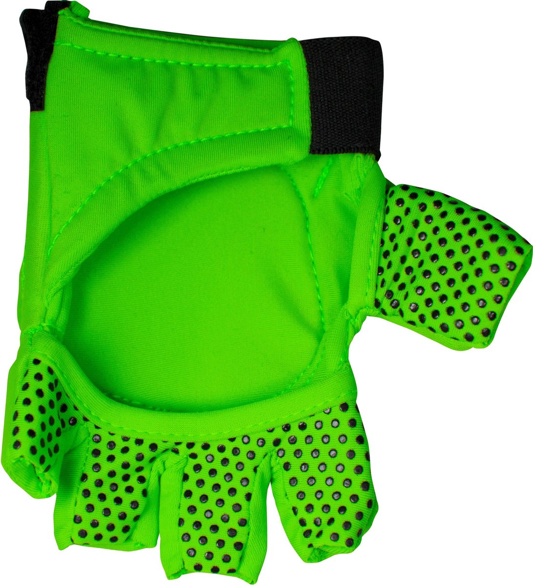 Hockey Handschoen - Half Finger - Green - XXXS