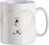 Mok Soft coated wheaten 1.3| Hond| Hondenliefhebber | Cadeau| Cadeau voor hem| cadeau voor haar | Beker 31 CL